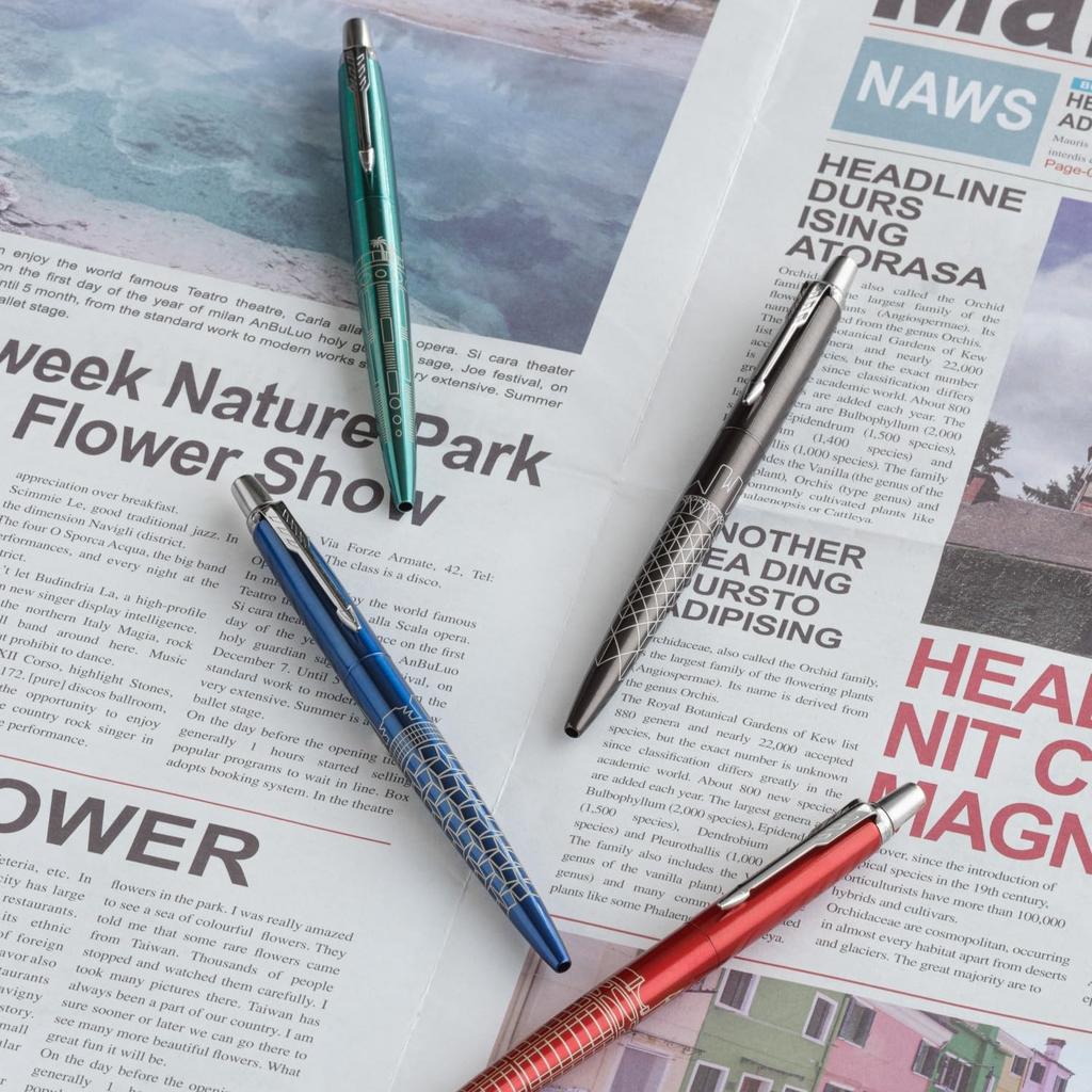 Parker Jotter Red CT Special Edition Ballpoint Medium Gift Luxury 2221608 Pen, Nib, Oil-Based, Boxed, Gift,