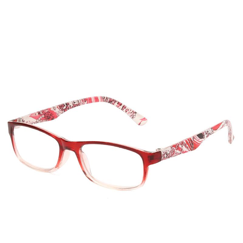 New Women Reading Glasses Vintage Printing Eyeglasses Frame Optical Computer Presbyopia Eyewear +1.0 +1.5 +2.0 +2.5+3.0+3.5+4.0