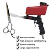 Car Sandblasting Gun Handheld Pneumatic Blasting Gun Set Small Sand Blasting Machine Adjustable Portable Gravity Sand Blaster