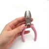 1 szt. Szczypce z podwójnymi nylonowymi szczękami Szczypce jubilerskie Szczypce płaskie Prostownik do drutu Zestaw narzędzi rzemieślniczych i jubilerskich do wyrobu biżuterii