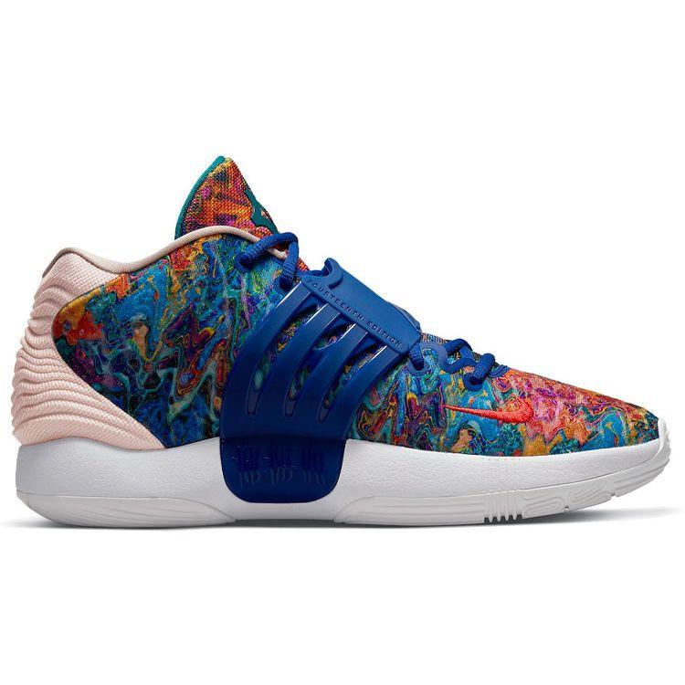 Nike KD 14 Psychedelic Men Sneakers Blue Deep-Royal-Blue Coconut-Milk CW3935-400