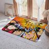 Anime A Saint Seiya Floor Mat Eco  Flannel Doormat Non Slip Odorless Indoor Floor Rug Soft Short Plush Home Mat