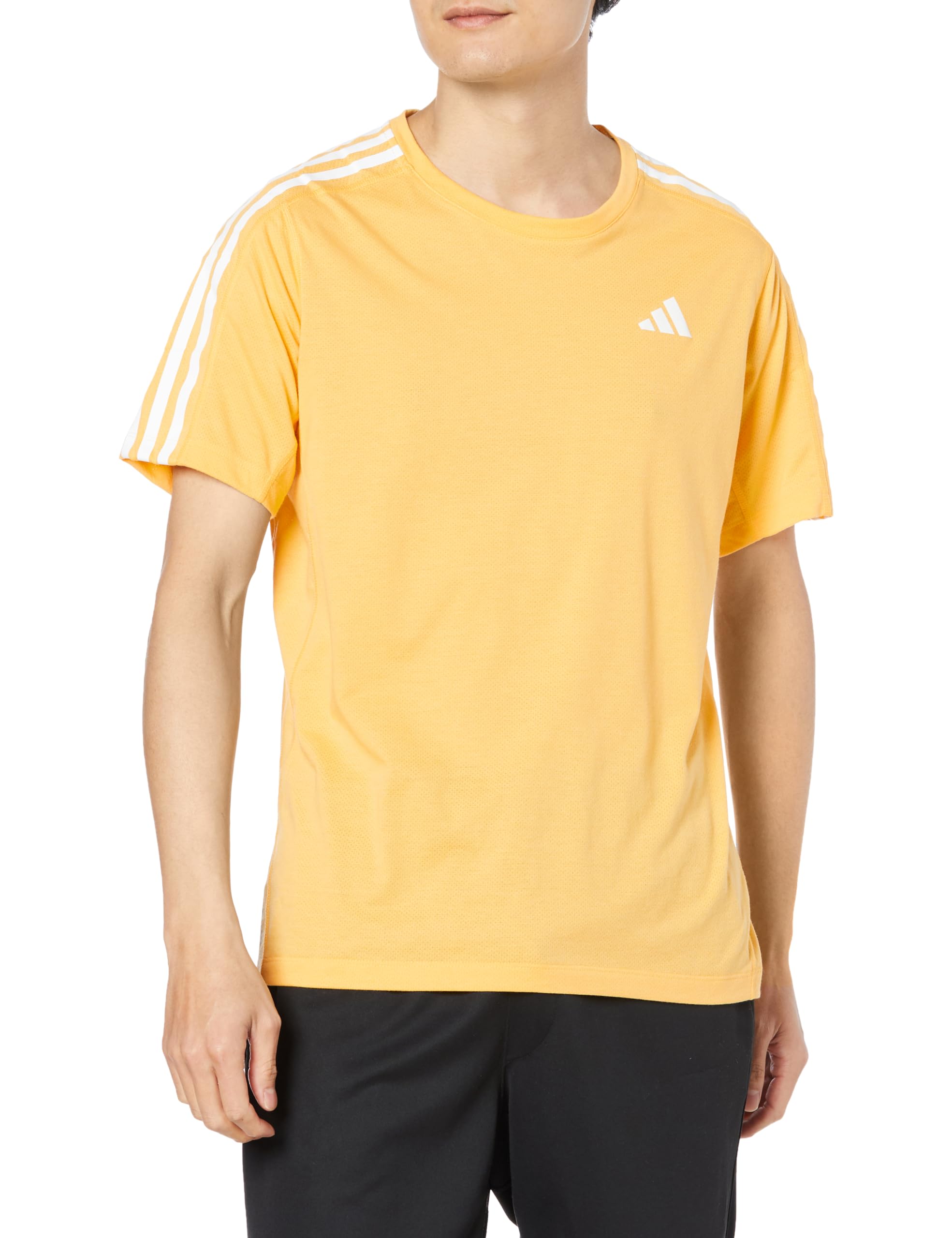 

Adidas Own the Run Футболка с коротким рукавом для бега, мужская, размер, Полу-искра (IK4990), Дж/Л (IKM32)