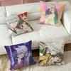 Kamisama Kiss Tomoe x namami  Pillow Case Square Double-Sided Sofa Cushion Cover Bedroom Bedside Pillow