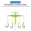 Explosion Fishing Hooks Flap Carp Hook Anti-Twinding Spider Hooks Ατσάλινες αγκίστριες