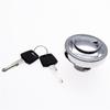 Motorcycle Fuel Tank Cap Locks With Keys Aluminium Protection Cover For Chinese Scooter GY6 4Stroke 139QMB Taotao Kazuma Znen