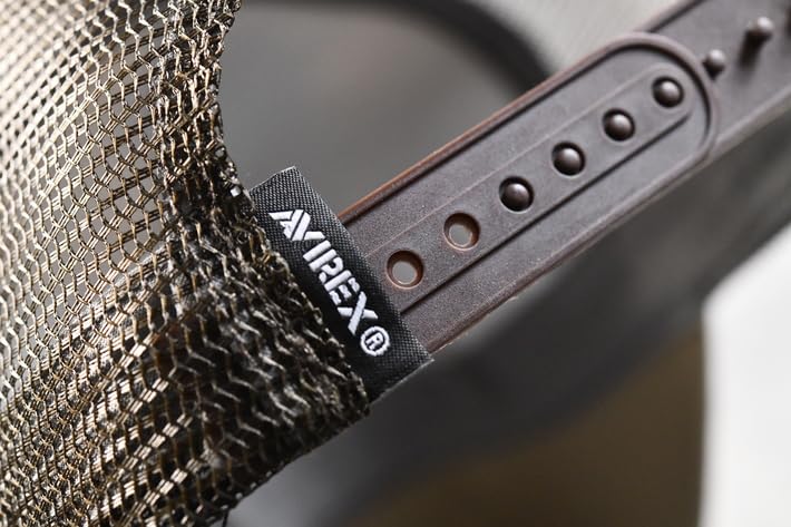 AVIREX Top Gun Tomcat Mesh Sukajan Brand 7986794 Cap, Jacket, Embroidered, Name, (JP, Sizes 57.0 Cm, 59.0 Cm, [B] TOMCAT_80973900-74_BE)