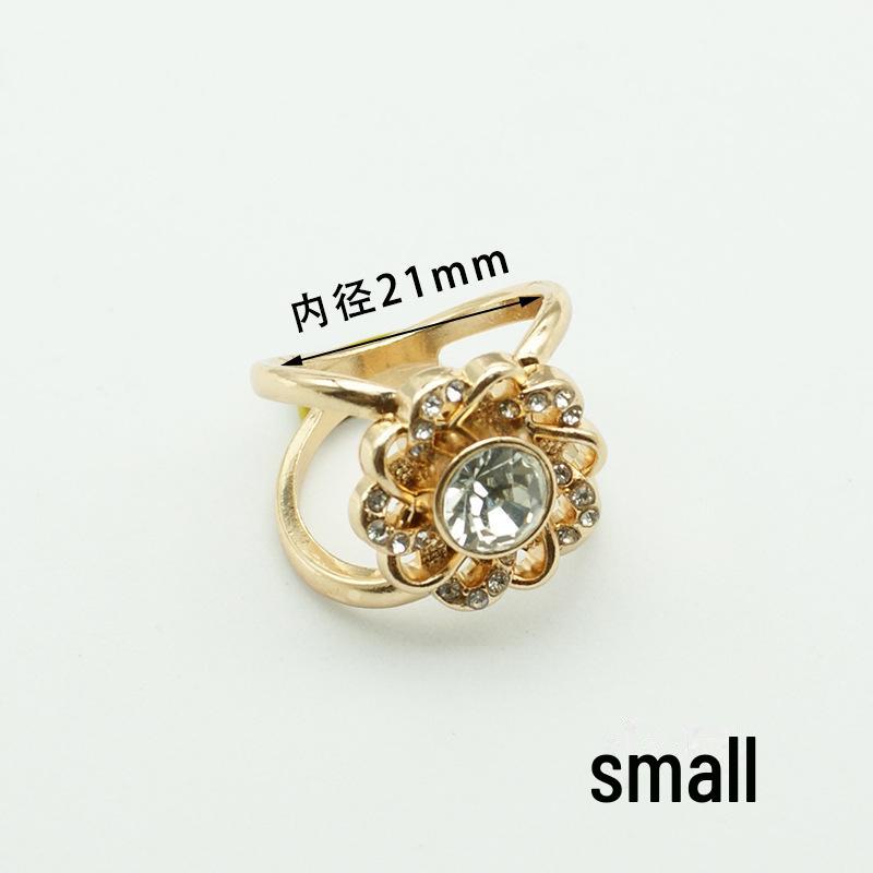 "Pearl Silk Scarf & Coat Buckle - High-End Korean Dual-Purpose Accessory"