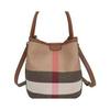Versatile Women’s Plaid Mini Mother-Child Canvas Bucket Handbag - 2025 Shoulder & Crossbody Bag.