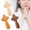Handheld Wooden Cross Hand Cross Decorative Small Cross Desk Home Cross for Shelf Wedding Nursery Christian