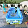 Yongzhi Auto-Inflatable Printed Three-Ring Swimming Pool