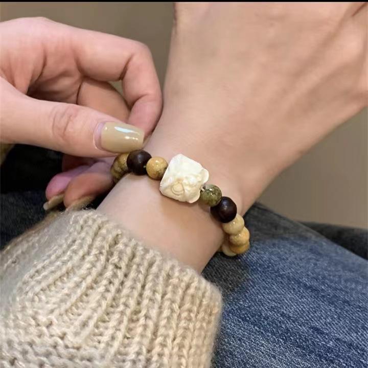 Multilayer Arrival New Bracelet For Women Alloy Glass National Wind Jewelry