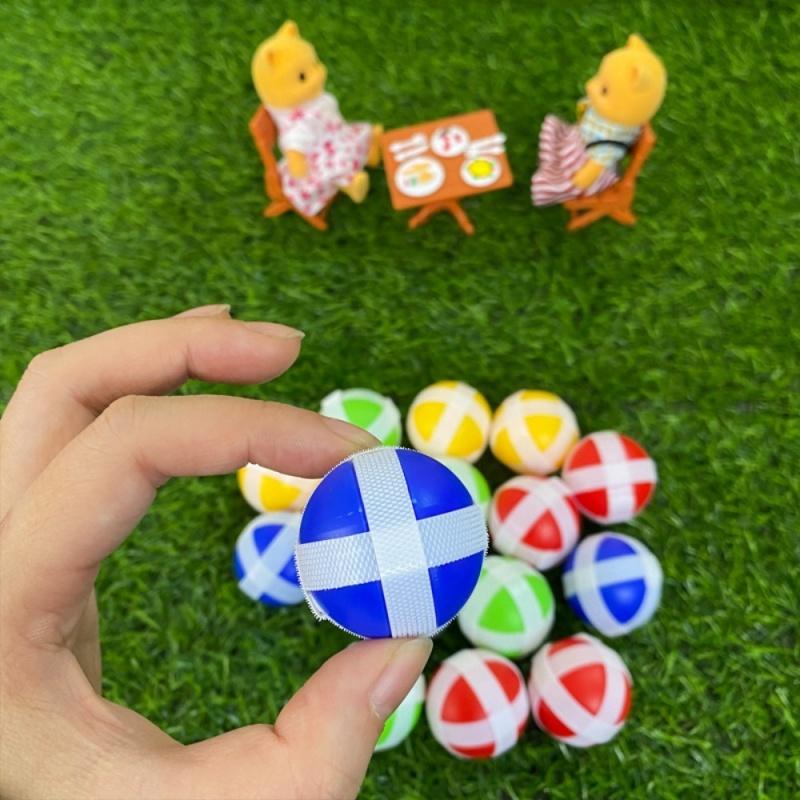 30/60Pcs Kids Sucker Sticky Ball Toy Outdoor Sports Catch Ball Game Set Throw And Catch Parent-Child Interactive Toys Gift