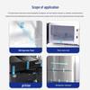 ZhuGu Blue Transparent PET Adhesive Tape