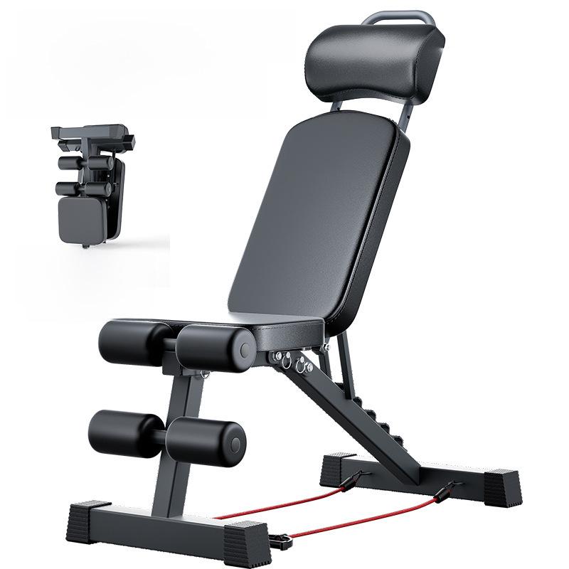 Professional Men's Multi-Functional Fitness Chair for Dumbbell Bench Press and Sit-Ups At Home