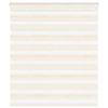 VidaXL Store Zèbre Beige Marbré Largeur Du Tissu 130,9 Cm Polyester, Store À Enrouleur Zébré, Store Zébré Pour Fenêtre, 4014632
