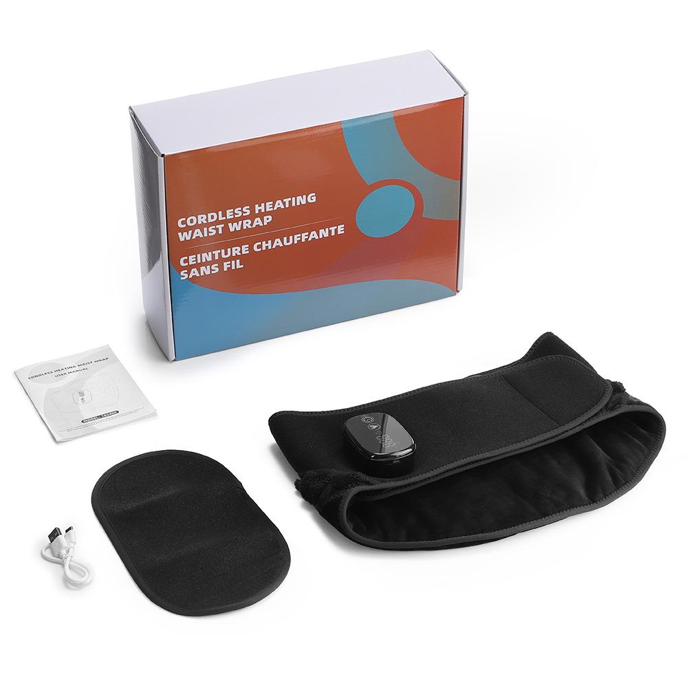 

Cross-Border Heated Lumbar Support Belt with Five-Speed Smart Temperature Control for Men and Women чорний