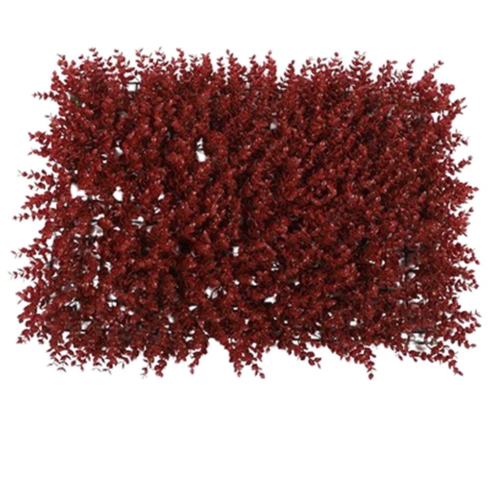 Plastic Lawn Artificial Plant Wall Panel UV Resistant Fake Lawn Carpet  Party Decor