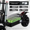 TOURSOR E5B Faltroller für Erwachsene: 6000W, 85km/h, 120km Reichweite, 60V40AH Akku, 11-Zoll Offroad-Reifen