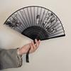 Damen Faltpapier-Handfächer, geeignet für chinesische Fächer auf Partys, Bambus-Faltfächer, geeignet für Hochzeiten und Dekorationen