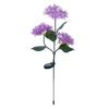 Solar 3 Heads Hydrangea Ground Lamps Outdoor Simulation LED Flower Stake Lights Waterproof Garden Party Decor