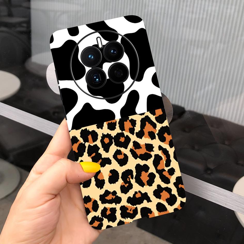 For Huawei Mate 50 Pro Case 2022 Cute Cartoon Cat Painted Soft TPU Protective Cover For Huawei Mate50 Pro DCO-LX9 CET-LX9 Fundas