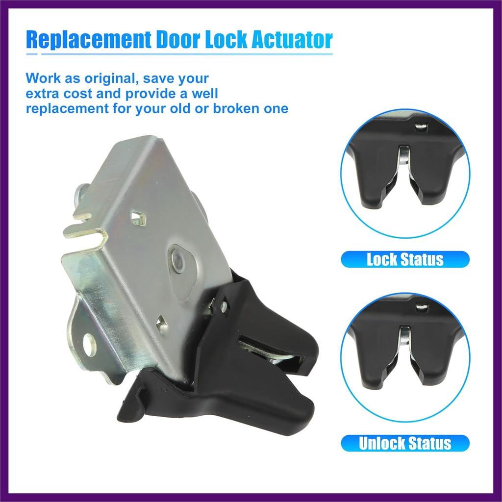 Auto Heckklappenschloss-Aktuator Heckklappenschloss 64610-12360 für Toyota Corolla E12 2004-2008 Premium Passform Design