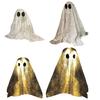 Sequin Fabric Ghost Tabletop Decor Halloween Shiny Ghost Figurine for Halloween Bedroom Desktop Home Decor