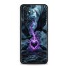 Black Raven Soft TPU For Realme 13 12 11 10 9 Pro Plus GT3 GT2 C21 C25 C35 C53 C55 C67 Pro 5G Phone Case Cover Fundas Capas Bags