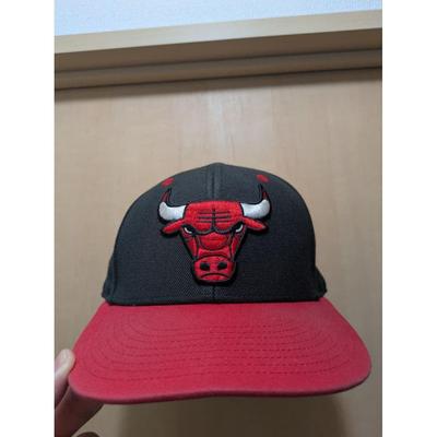 Used [adidas] Chicago Bulls Cap NBA Snapback Logo Embroidery