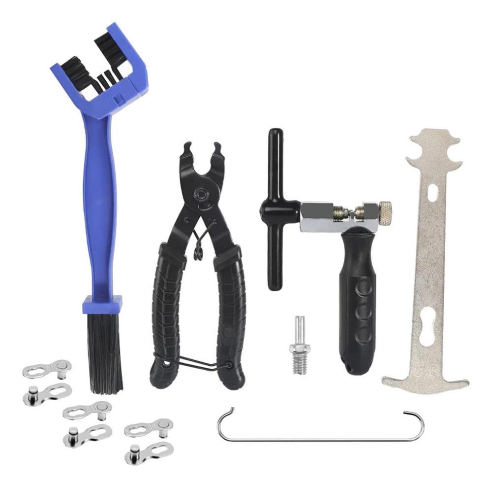 Mountain Bike Chain Tool Set: Caliper, Breaker, and Magic Buckle Pliers