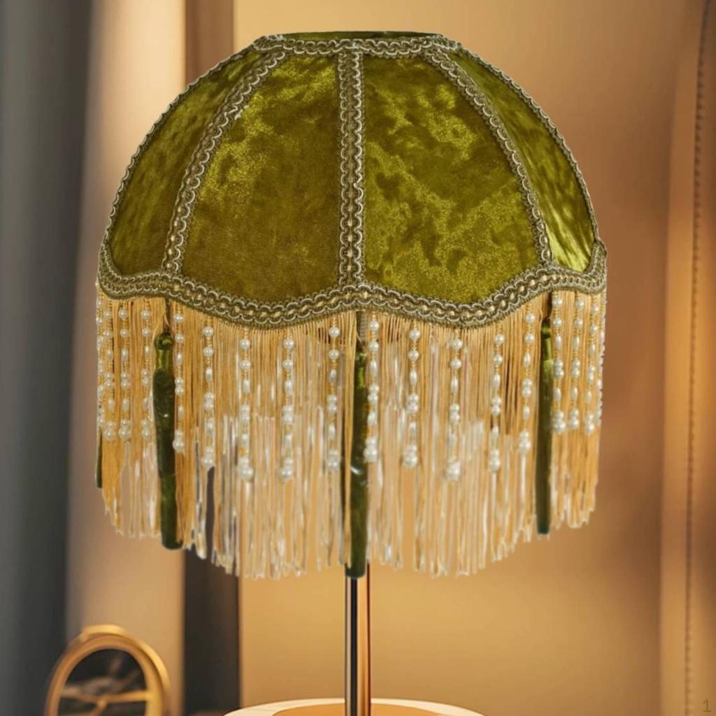 Lamp Shade Lampshade with Tassels Desk Home Decor Pendant Light for Dining Room Apartment