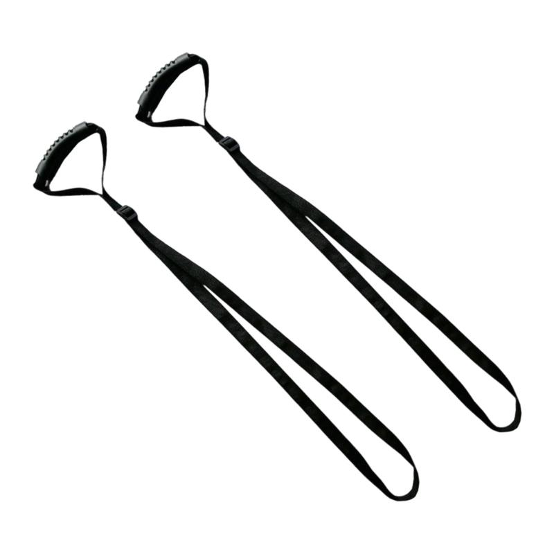 

Pack Of 2 Strong Pirogue Pull Cables With Modifiable Stand Assist Belts For Pirogue HELLO Stability And Stability Control 1