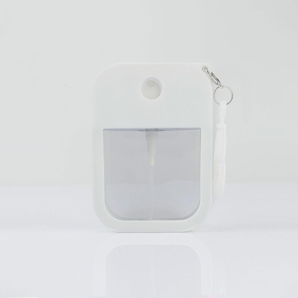 1Pcs Plastic Card Bottle Perfume White Pink Blue 38/45ml Water Mist Spray Bottle for Hand Sanitizer Oral Spray Sprayer