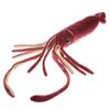 75cm Bambola Calamaro Animale Rosso Vino Carina Giocattoli Morbidi Peluche Cartoni Animati Per Bambini e Bambine Regali per Halloween Vacanze Compleanno