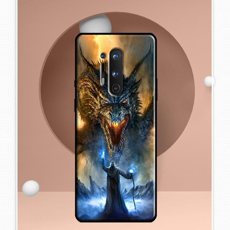 Dragon Cool Art Case For OnePlus 11 10 9 Pro 8T 9RT 10T Ace OnePlus Nord N10 N100 N20 2T CE 2 Lite Cover