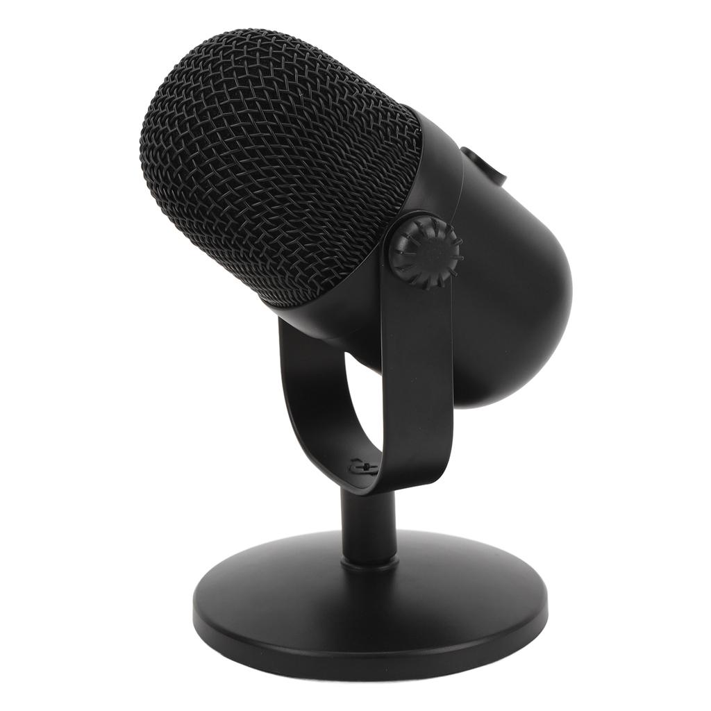 USB Condenser Microphone RGB Plug and Play PC Gaming Mic Noise Reduction for Singing Podcast Recording Streaming M830