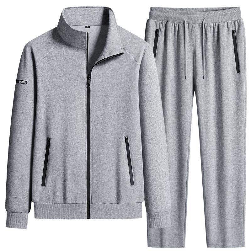 Men`s Casual Stand Collar Zip Up