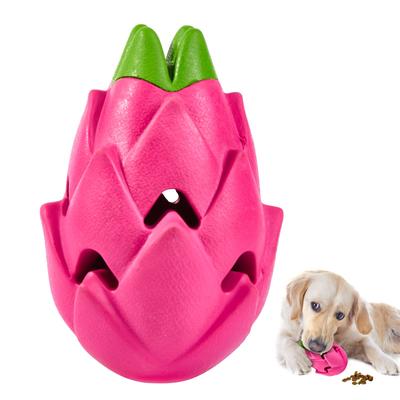 AUSCAT Dog Food Treat Dog Chewing Toy for Medium and Large Stops Early Educational Natural Stress Pitaya Shape Toy, Toy, Ball, Toy, Dogs, Eating, Toy,