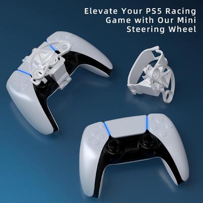 Mobile Game Pad Mini 3D Printing Steering Wheel Game Joystick For PS5 Game Controller Auxiliary Replacement Game Accessories