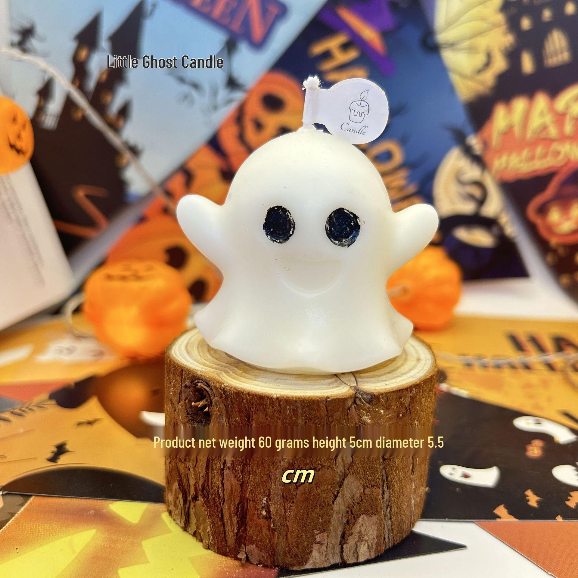 

Хэллоуинская свеча-украшение с ароматом тыквы – Ароматический подарок ручной работы для фестивалей и вечеринок