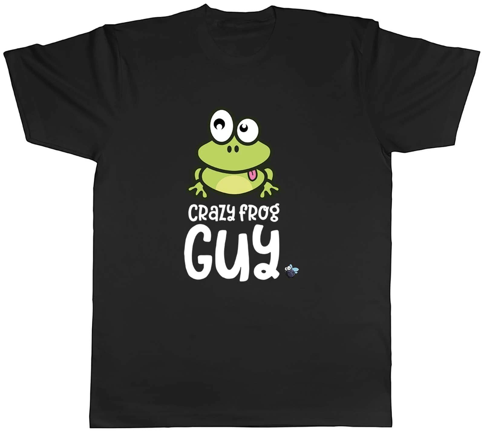 Funny Crazy Frog Guy Mens T-Shirt Toad Tadpole Unisex Tee Gift XS