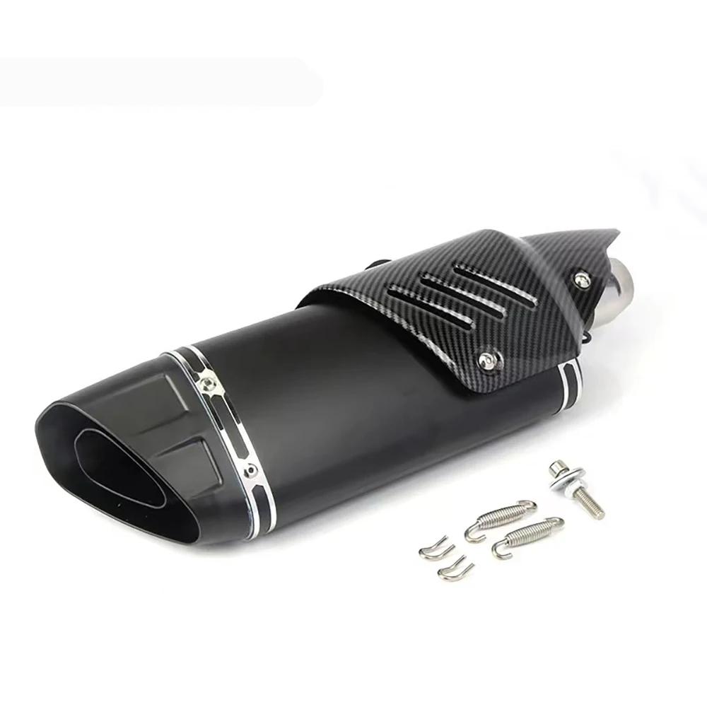 Universal 51mm Muffler Escape Stainless Motorcycle Exhaust AKR for Ninja Z400 250 Z900 ZX6R KTM RC 125 250 390 for YAMAHA R6 R3