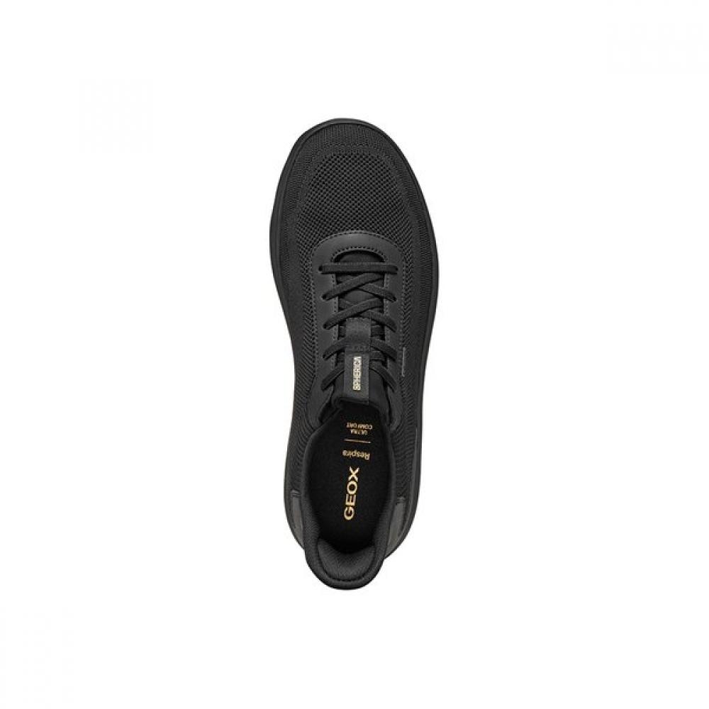 Geox Men S Comfort Knit SneakerS Black 9gxmpa5S1S