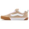 Knu Skool Durable Low-Top Skate Shoes Unisex Sneakers Off-White VN0009QCBEI
