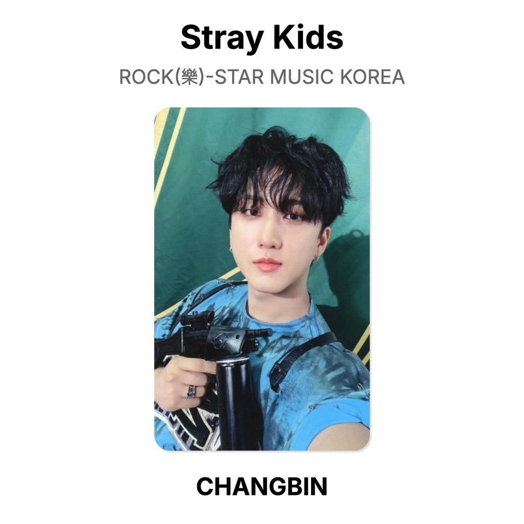 Stray Kids ROCK()-STAR MUSIC KOREA Official Photocard
