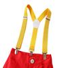 Toddler Boys Gentleman Suits, Summer Short Sleeve Bowtie Lapel Shirt + Bib Shorts Set