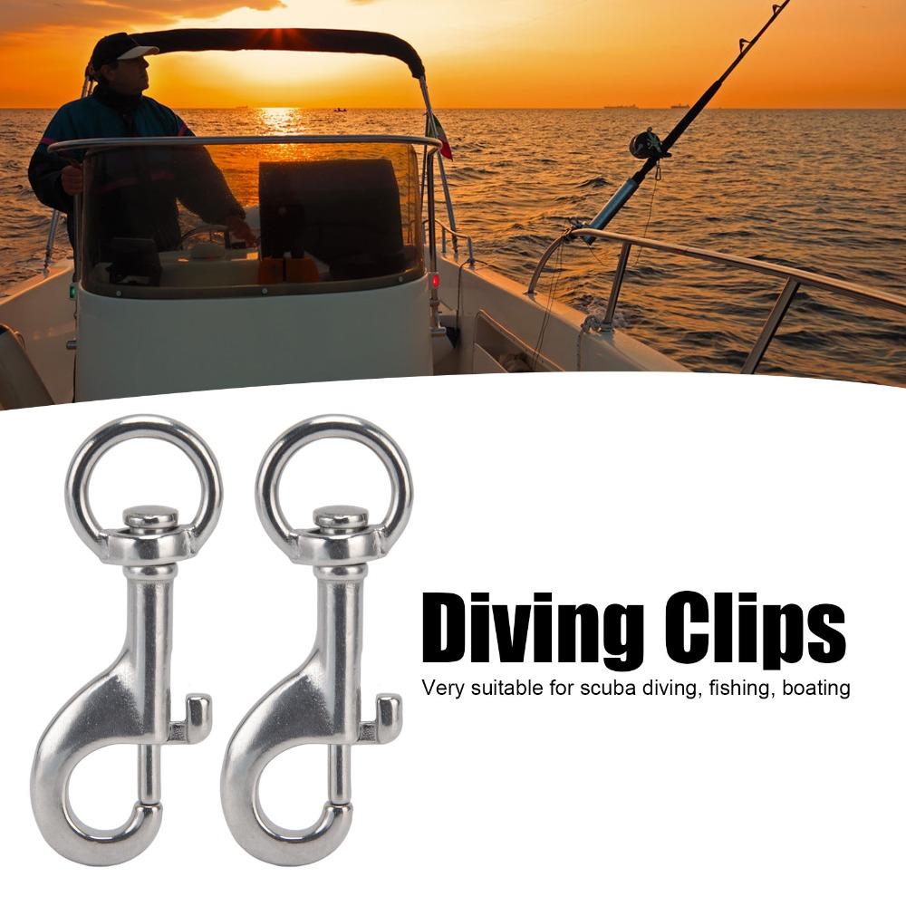 6pcs Heavy Duty Swivel Eye Bolt Hooks Marine Grade Heavy Duty Bolt Snaps For Dog Leash