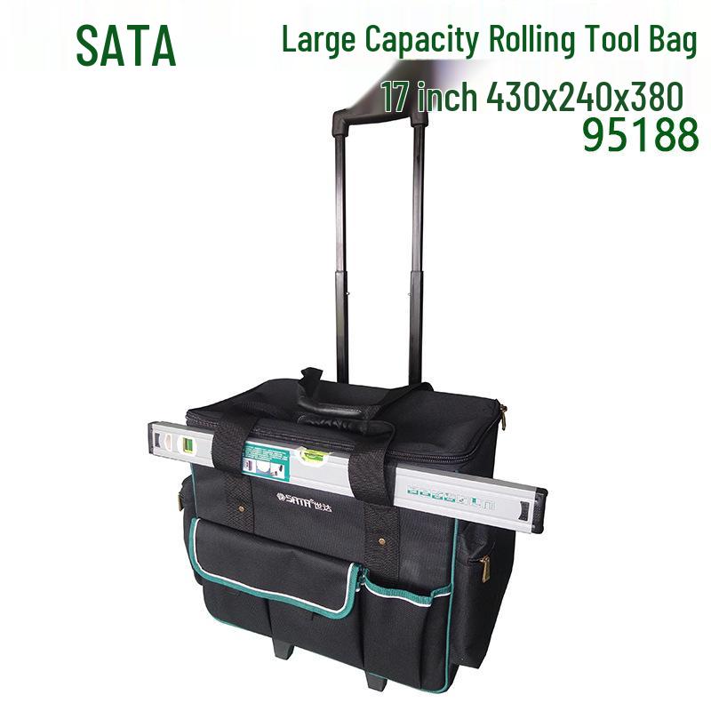 SATA 17  Large Capacity Trolley Tool Bag 95188 95188