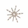 Clothing Accessories, Fashionable and Versatile Brooches, Elegant Star Corsages, Clothing Matching Pins